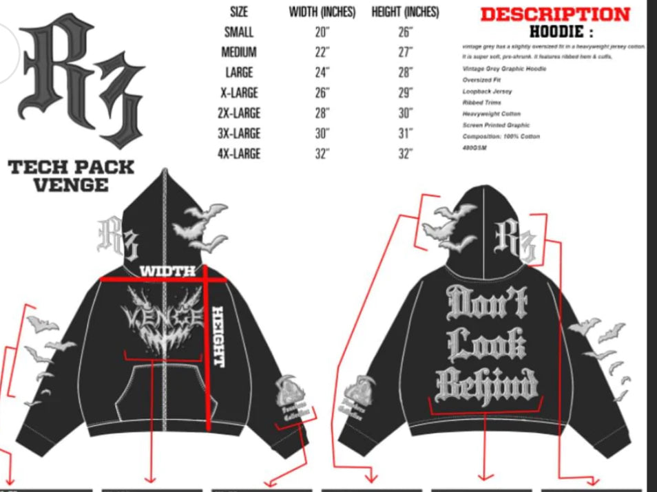 R3VENGE HOODIE (founders collection)