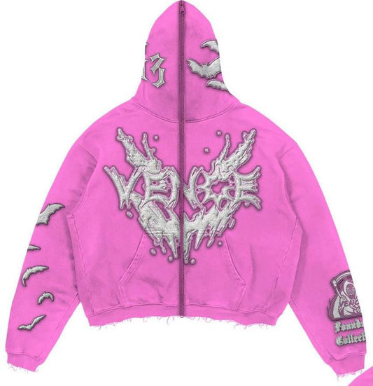 R3VENGE HOODIE (PINK)